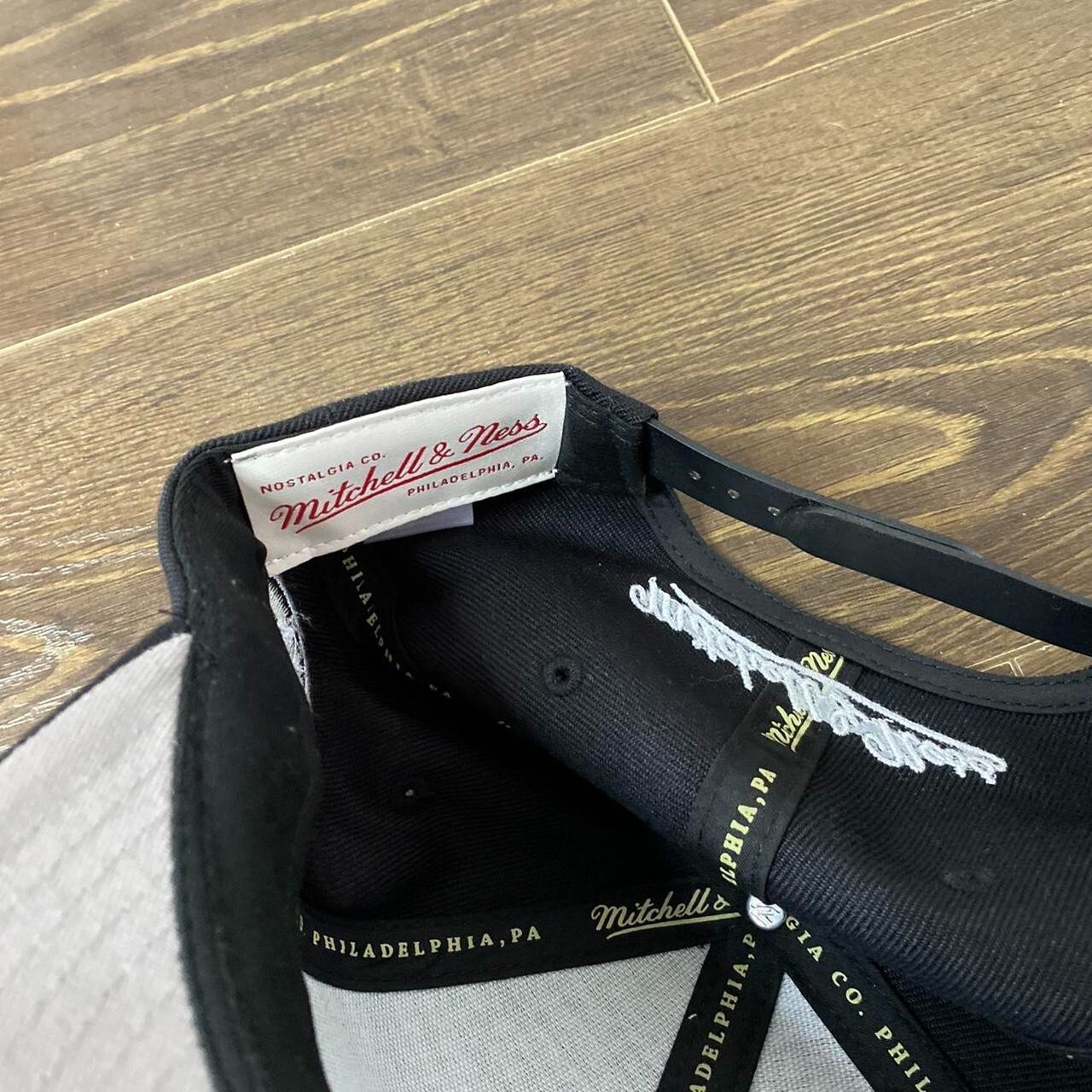 Mitchell and Ness Brooklyn Nets side patch snapba… - image 4