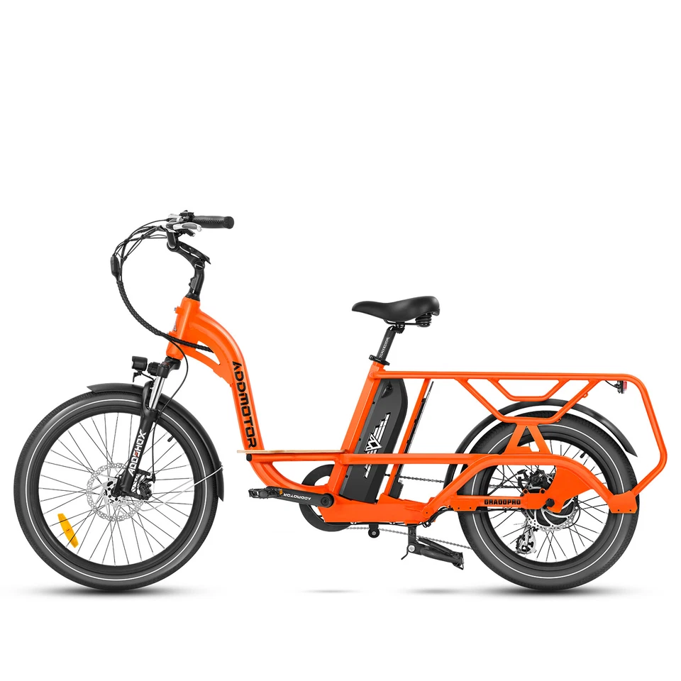 Bicicleta Eléctrica ADDMOTOR 750W 105Millas/210Millas 48V 20/40AH Batería Doble para Adultos Foto 2 de 4