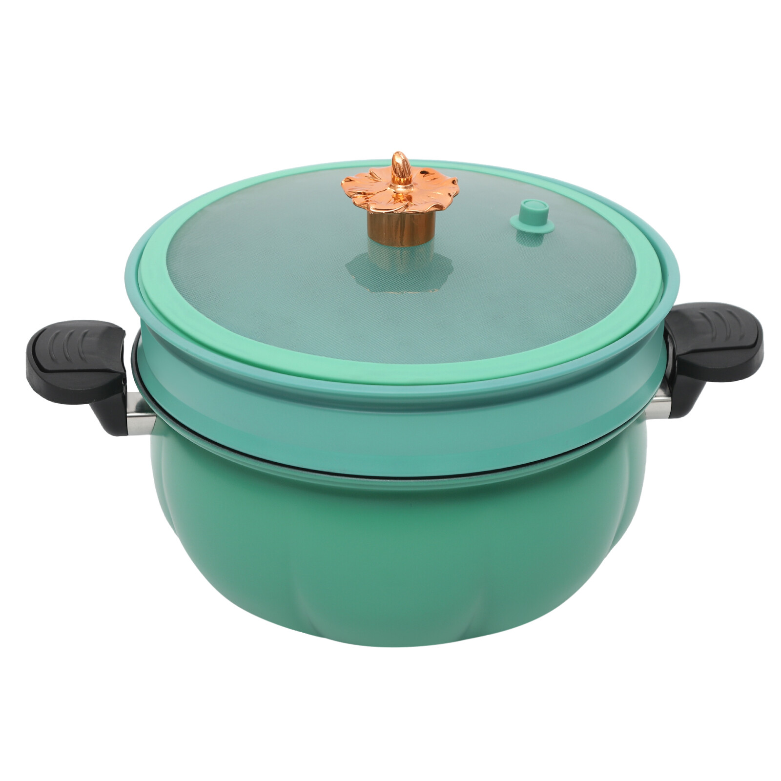 Micro Pumpkin Shaped Pressure Cooker Pot Stove Top Pressure Cooker With Steamer