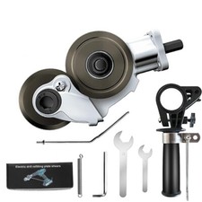 Electric Drill Shears Plate Cutter Attachment Metal Sheet Cutter Nibbler US