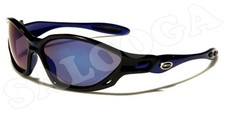 X Loop Sunglasses Sport Mirror Baseball Golf Fishing Wrap Plastic Frames For Men