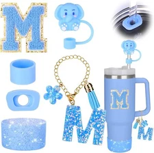 6Pcs  Cup Accessories Decor for Stanley Charms 40oz & 30oz Tumbler Water Bottle