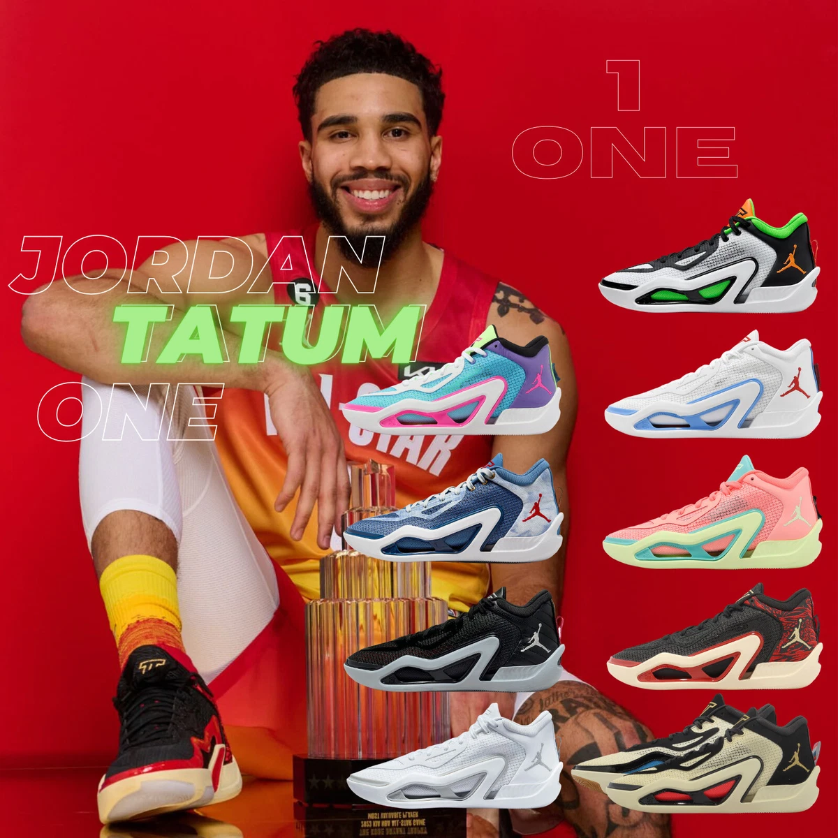 Jordan Tatum 1 'Wave Runner' Shoes