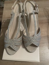 Paradox London Mason Party Wedding Event shoes. Size 8/ Size 41. Champagne New