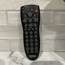 Radio Shack 3-In-One Remote Control Model 15-2147 for TV/CBL/SAT/VCR/DVD Tested