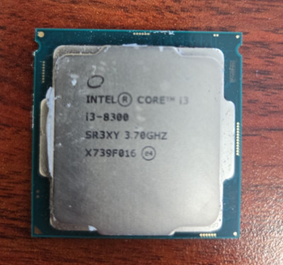 Intel Core i3-8300 3.70GHz Quad-Core 8MB LGA 1151 Processor P/N: SR3XY Tested