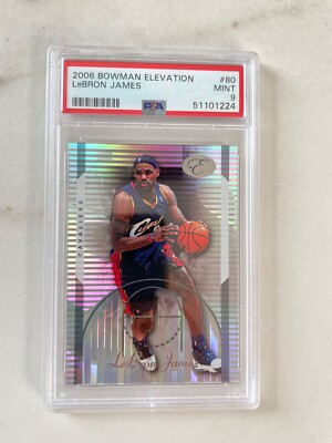 2006-07 Bowman Elevation - Lebron James #80 PSA 9 Cleveland Cavaliers NBA