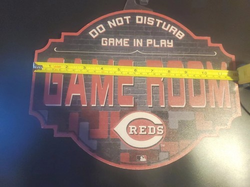 Boston Red Sox 11 inch Game Room Tavern Sign, Red, Size - Picture 3 of 4