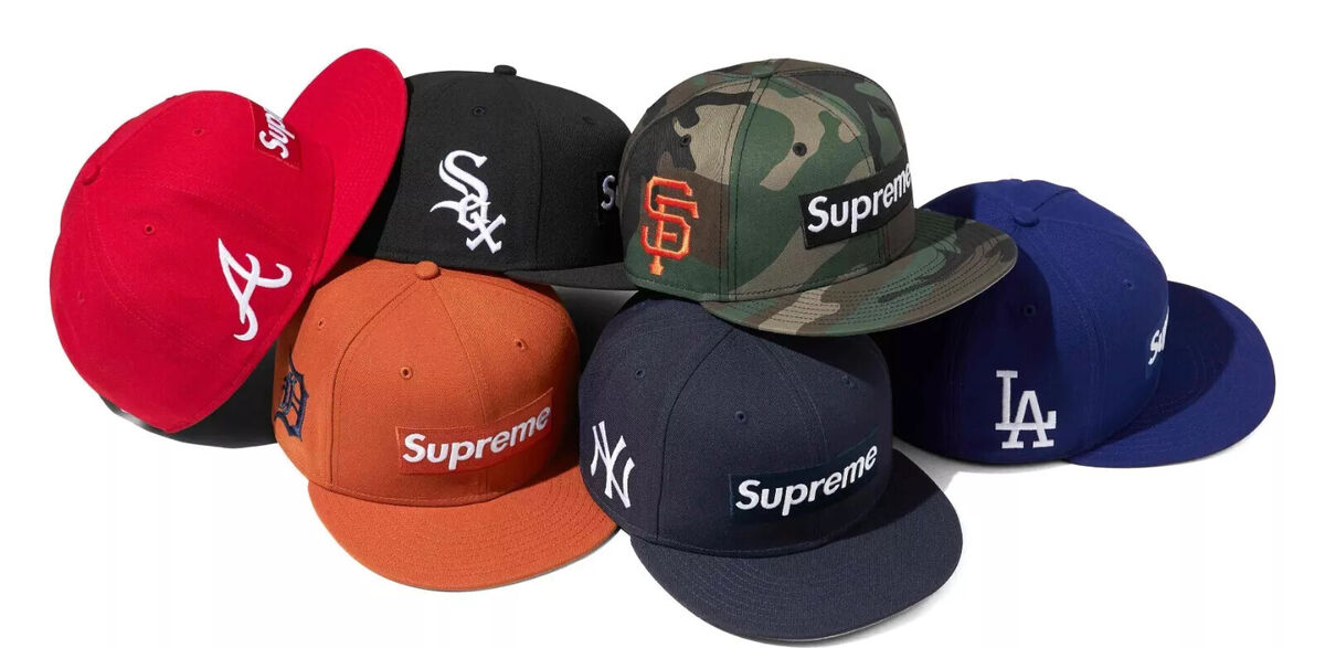 Supreme SS24 MLB Teams Box Logo New Era 59Fifty Fitted Cap Supreme SS24 MLB Teams Box Logo New Era 59Fifty Fitted Cap