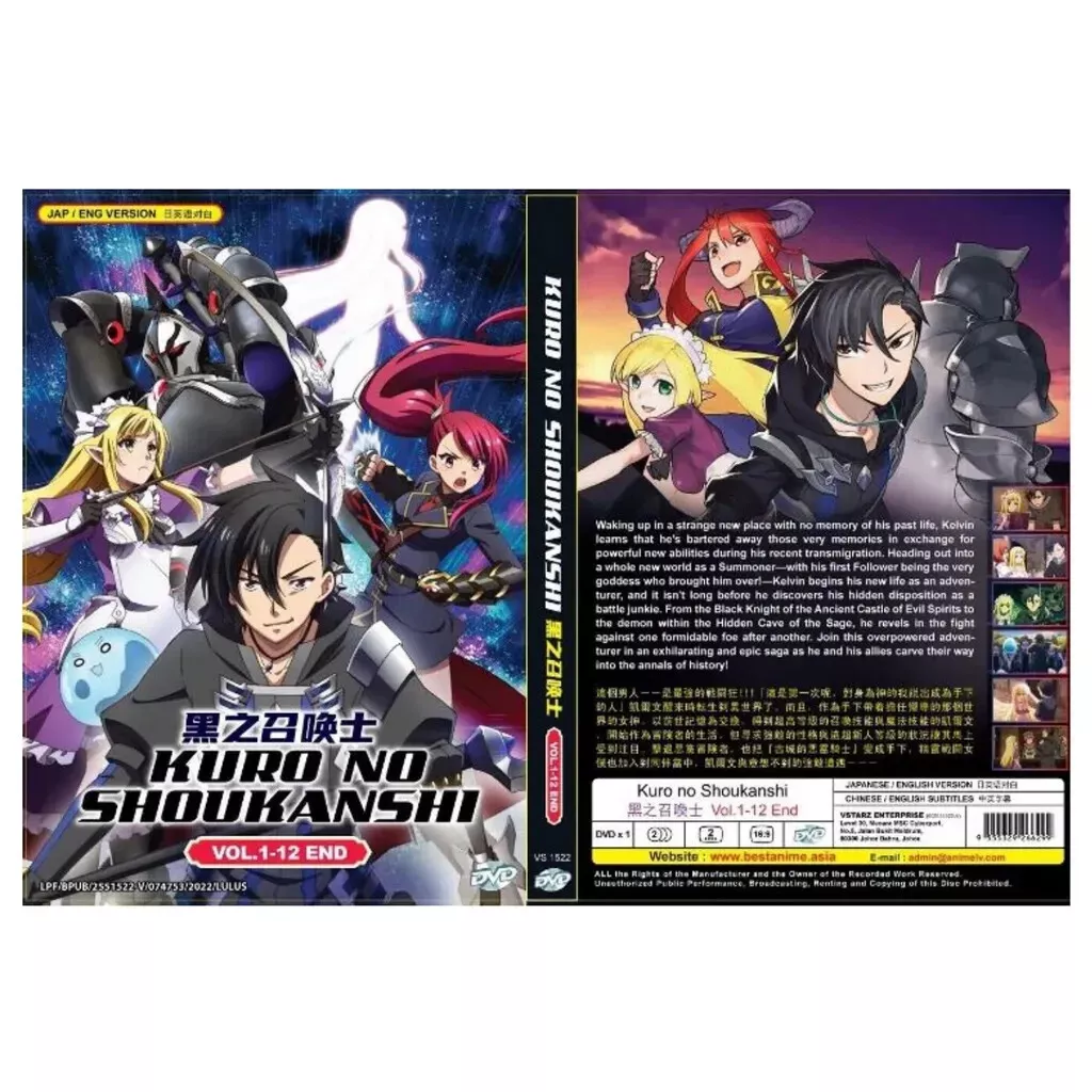 ANIME DVD The Last Summoner(1-12End) English subtitle