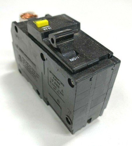 Square D Qwik-Gard QO260GFI 2P 60A 120/240VAC Circuit Breaker w Ground Fault Int - Picture 5 of 8