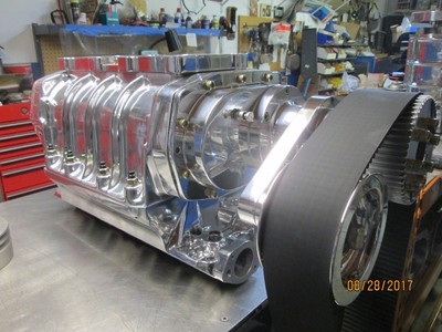 New Complete Blower Kit 671 Or 871 Show Polished 289 302 Ford Small 6 71 8 71 Ebay