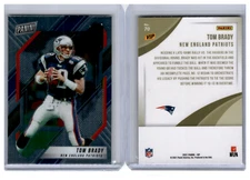 2022 Panini National 2021 VIP Gold Pack Prizm Base Tom Brady Patriots