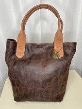 Borsa a mano American West Truelu in pregiata pelle con fodera in denim alta qualità