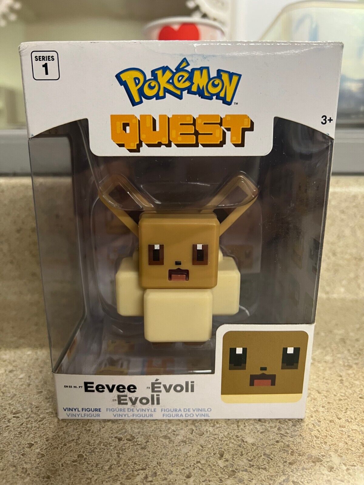 2019 Wicked Cool Toys - Pokémon Quest Series 1 - EEVEE Vinyl Figure - –  Trends Elite