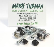 Mirror Fixing Screws With Chrome Dome Caps & Protective Inserts