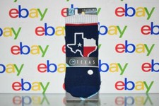 Skyline Stateline Athletic Crew Socks Texas Navy TEX801 NWT