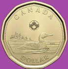 Photo of a 2023 Canada Loonie from an eBay listing that sold on Jul 8, 2026