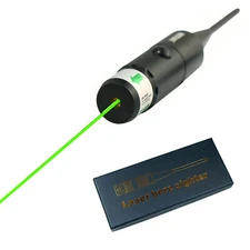 Green Laser Bore Sighter Sight Collimator for .177 to .50 Caliber Rifles Handgun