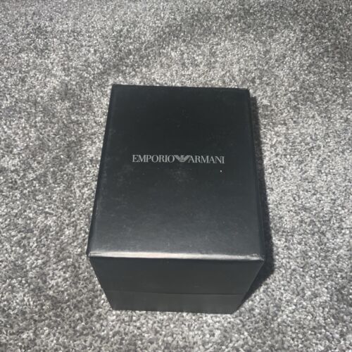 Armani - AR2022 - Super Slim - Black DIal - Stainless Steel - Mens - Watch - Picture 10 of 10