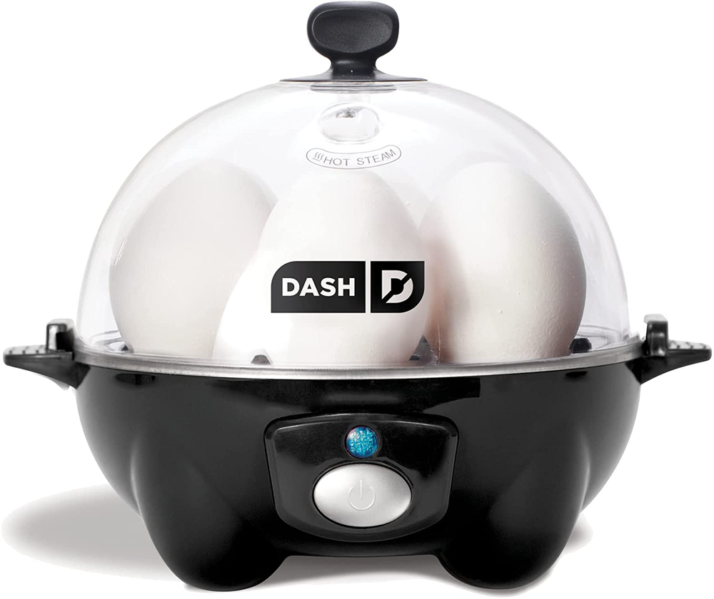 DASH Rapid Electric Egg Cooker for 6 Hard or Soft Boiled Eggs