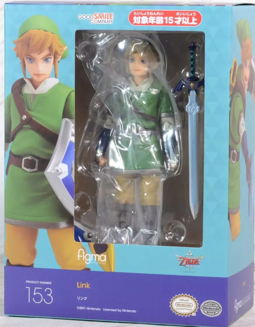 Boneco Link The Legend Of Zelda Figma Nintendo