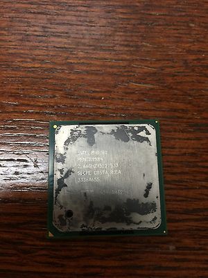 Intel Pentium 4 -- 2.66 GHz 512 KB / 533 FSB Socket 478 CPU SL6PE
