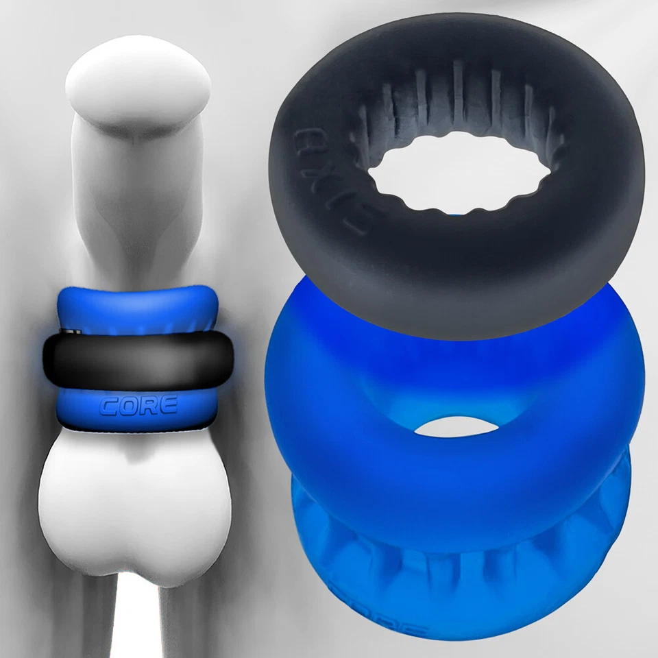 Oxballs ULTRACORE SQUEEZE Ball Stretcher🍯Axis Cock Ring + Stretcher (2-In-1) - Image 2 of 4