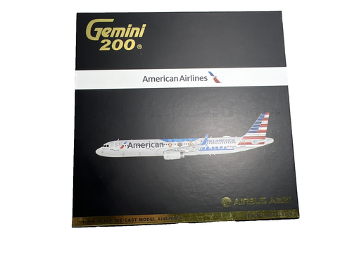 Gemini 200 American Airlines Airbus A321 Medal of Honor Livery 1:200 - Foto 20 di 23