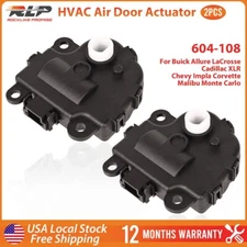 2x HVAC Heater Air Blend Door Actuator 604-108 for Chevy Impala Corvette Buick