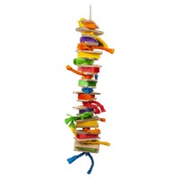 Duvo+ Vogelspielzeug Pappe & HolzklöTze 66X12,7Cm FüR Alle VöGel