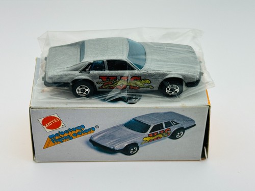 Hot Wheels MEBETOYS Blackwall JAGUAR XJS Gray Flying Colors NEW in BOX !!! - Picture 4 of 5