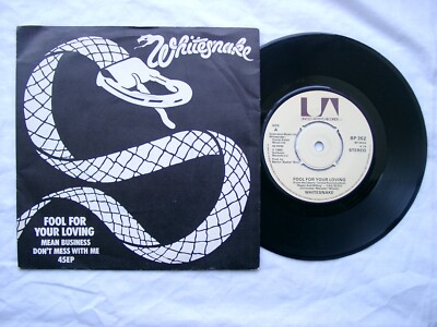 WHITESNAKE - Fool For Your Loving 7'' - 1980 UK