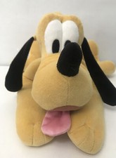 Disney Collections Pluto 15" Plush Dog Mickey Mouse  Friends Stuffed Animal