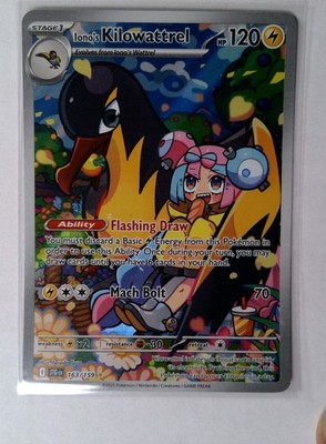 Ionos Kilowattrel 163/159 Pokmon TCG