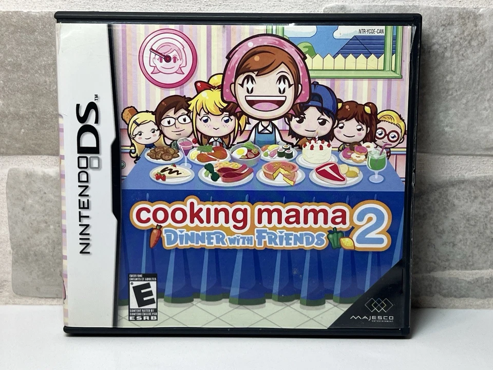 Cooking Mama 2 Dinner With Friends - Nintendo DS, - Completo Cib PROBADO Foto 2 de 4