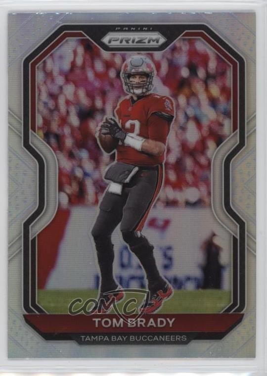 2020 Panini Prizm Silver Prizm Tom Brady #255 7xr