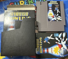 Championship Bowling (Nintendo Entertainment System, 1989) NES - CIB Complete