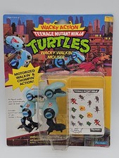 Teenage Mutant Ninja Turtles Wacky Walkin Mouser Wacky Action Figure 1989 SEALED