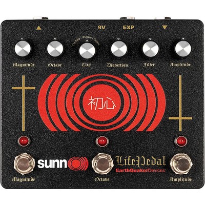 EarthQuaker Sunn O))) Life Pedal V3 DistBendable Analog Octave UpBooster Blk