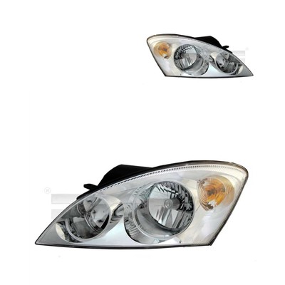 TYC Scheinwerfer Satz Links Rechts H7/H1 für KIA Cee'D SW ED Pro