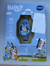 VTech Bluey Wackadoo Watch – Interactive Learning Kids Watch (Damage Box)