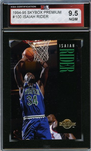 1994 Skybox Premium Isaiah Rider #100 card