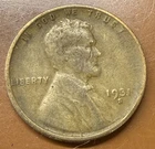 1931-S Lincoln Wheat Cent VF-XF Key Date Coin - TCCCX