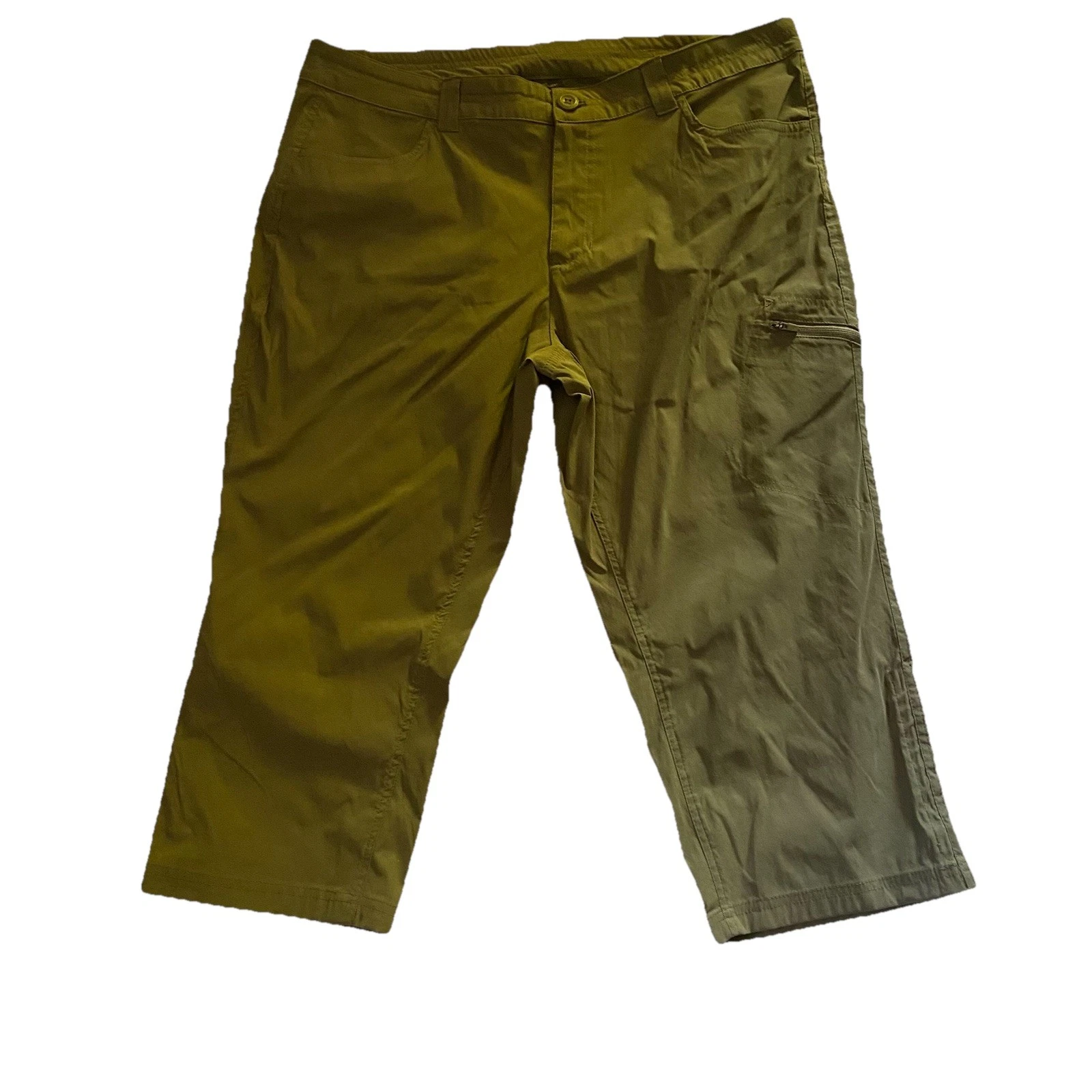Eddie Bauer Women’s 16 Capri Nylon Army Green Pants
Opens in a new window or tab