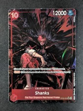 2024 One Piece SHANKS #OP09-004 Emperors in the New World Manga Art Super Rare
