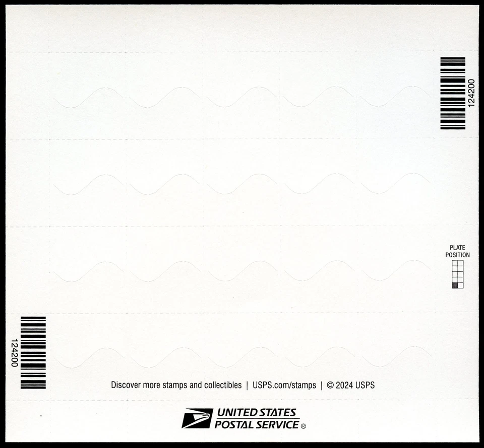 USPS x100 Stamps (5 Sheets Of 20) Authentic USA Forever Stamps First Class Mail - Image 2 of 2