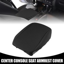 Mittelkonsole Deckel Armlehnenbezug für JEEP Wrangler 2011-2018 Schwarz - 1 Stk
