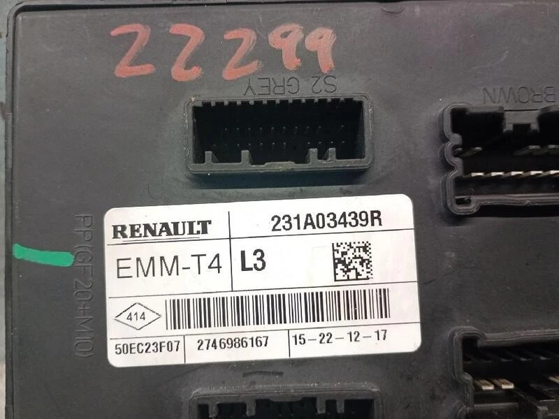 231A03439R modulo elettronico per RENAULT TRAFIC III AUTOBUS (JG ) 1.6 5475726 - Immagine 3 di 4