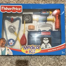 Fisher-Price Medical Kit Pretend Play Doctor Set for Kids 3 Years 77810-0811